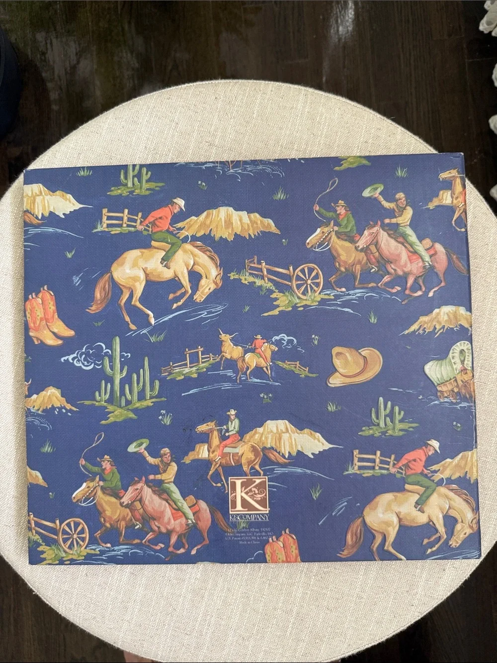 K&Company Western Cowboy Scrape book Photo Album
